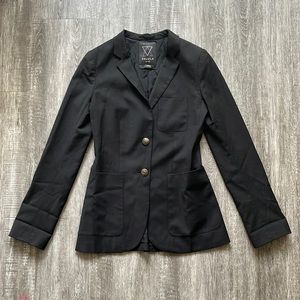 Talula Size 0 Black Lined Blazer